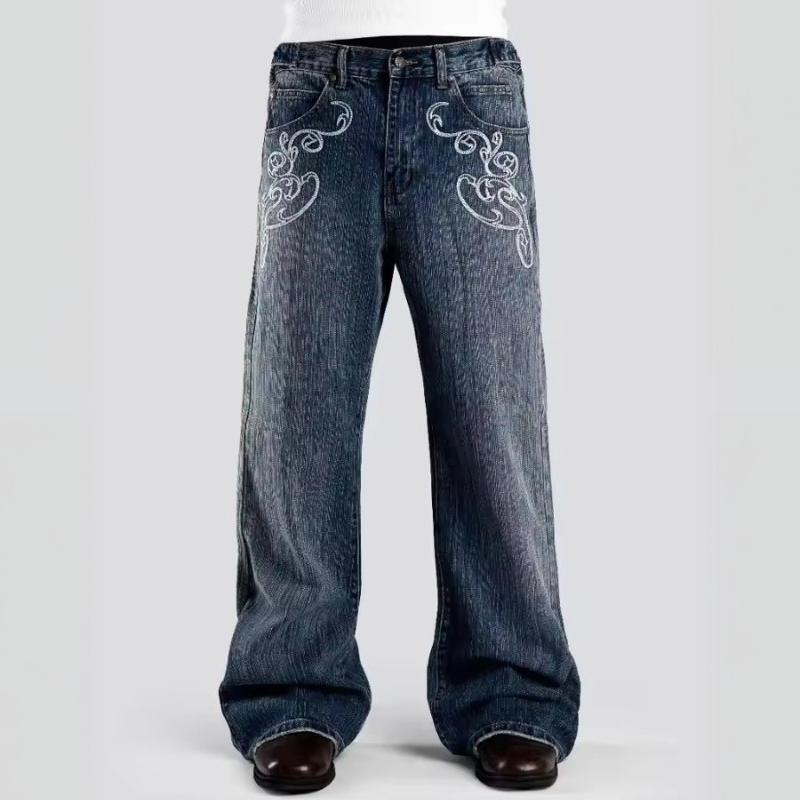 Embroidery Style - Setelan Gaya Jalanan Retro Y2K 2