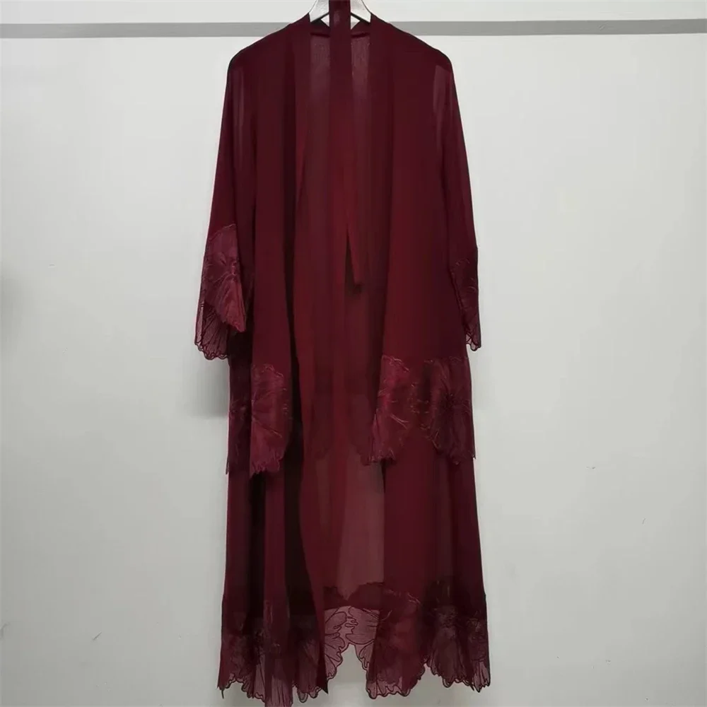 Embroidery Arabic - Gaun Maxi Bordir Wanita Muslim Eid