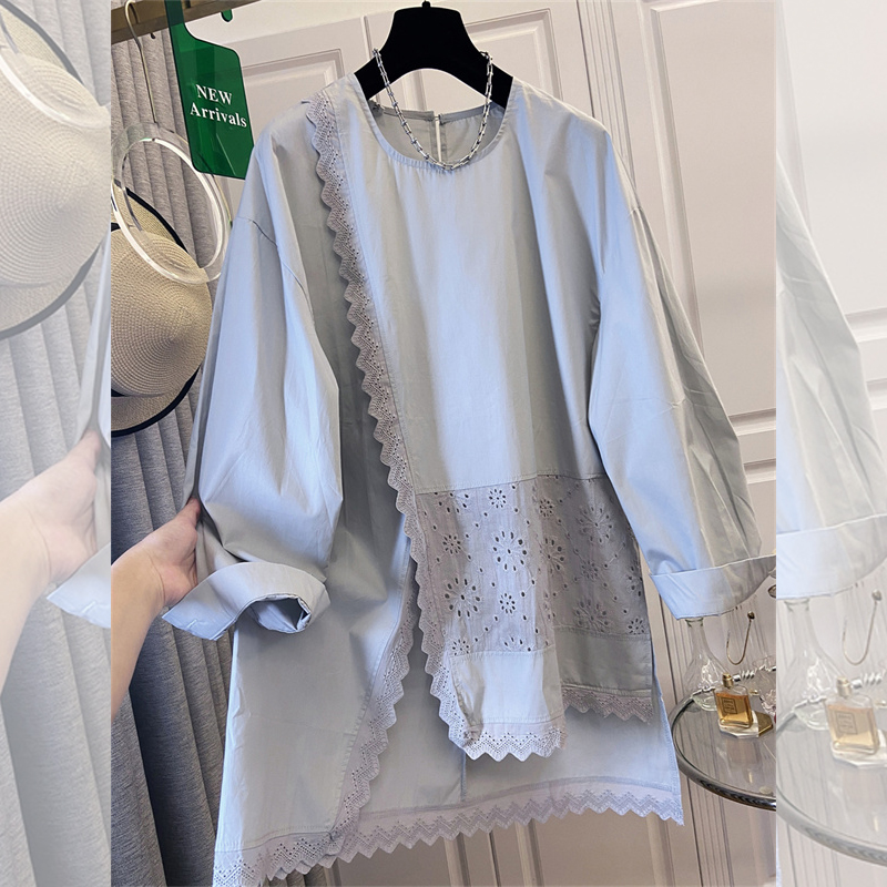 Embroidery Style - SuperAen Musim Semi 2026 Atasan Lengan