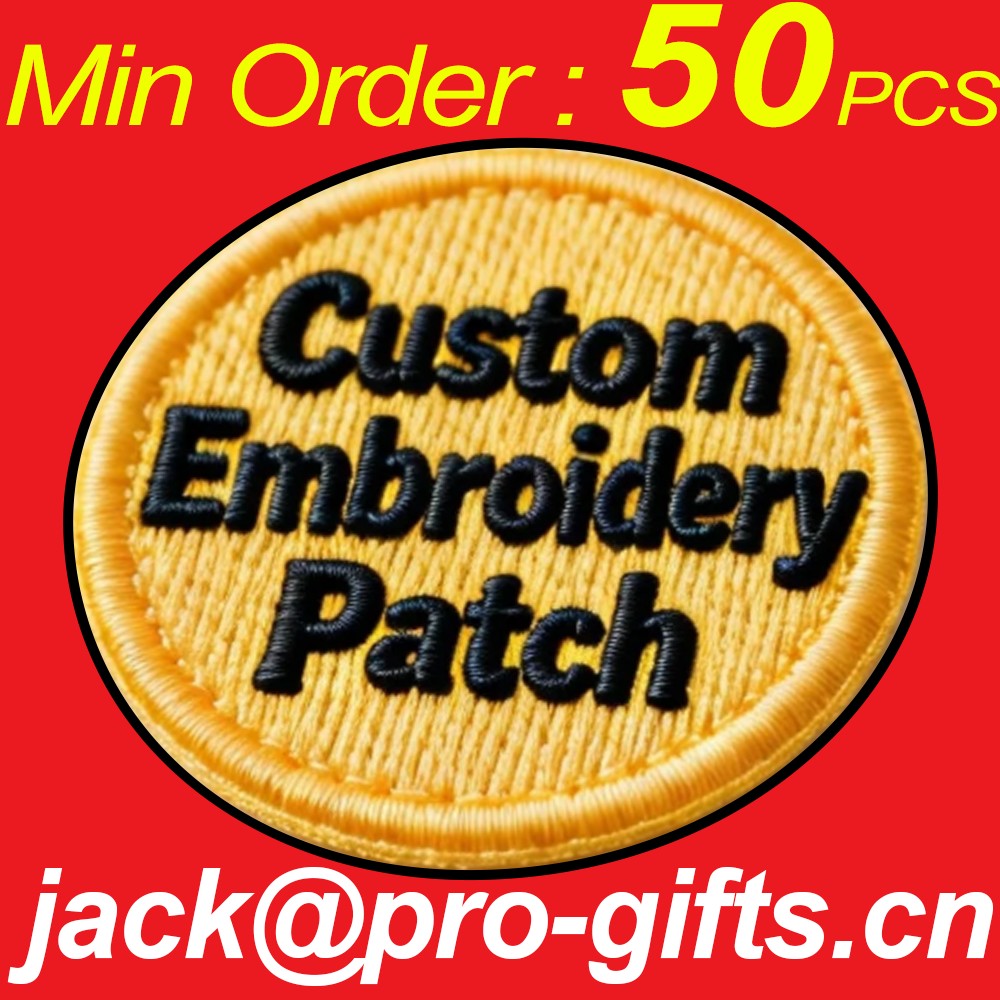 Embroidery Name Designs - Patch Bordir Twill Bentuk Hati Bulat