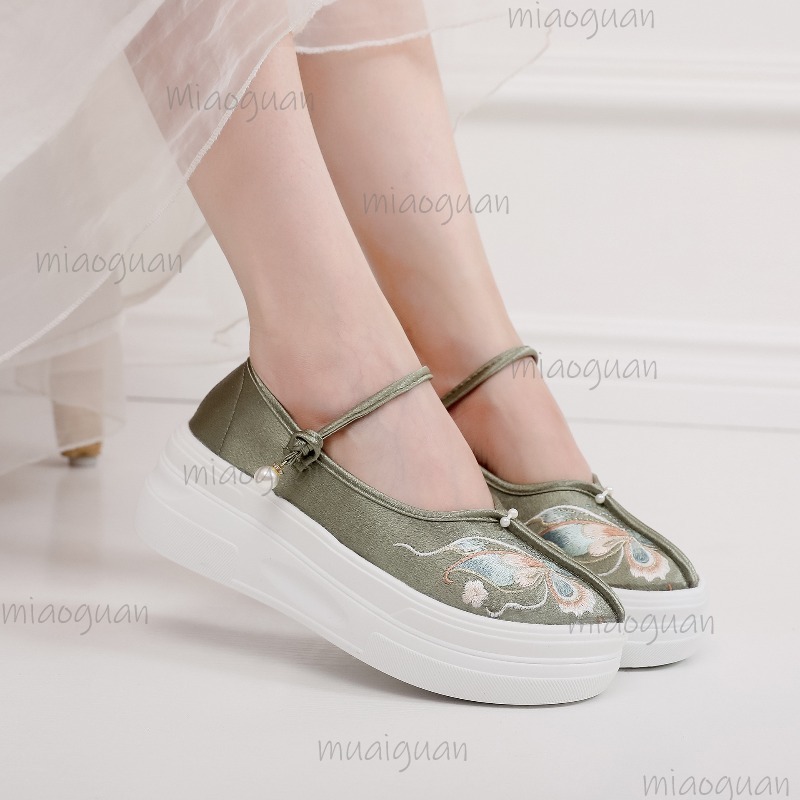 Sepatu Platform Bordir Gaya Ci - Embroidery Style ulasan dan harga