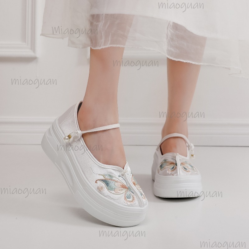 Sepatu Platform Bordir Gaya Ci - Embroidery Style ulasan dan harga