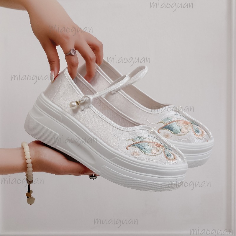 Sepatu Platform Bordir Gaya Ci - Embroidery Style ulasan dan harga