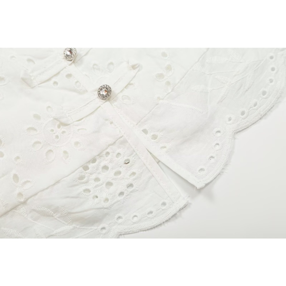 Set Rok Bordir Wanita Warna Pu - Embroidery Eyelet ulasan dan harga