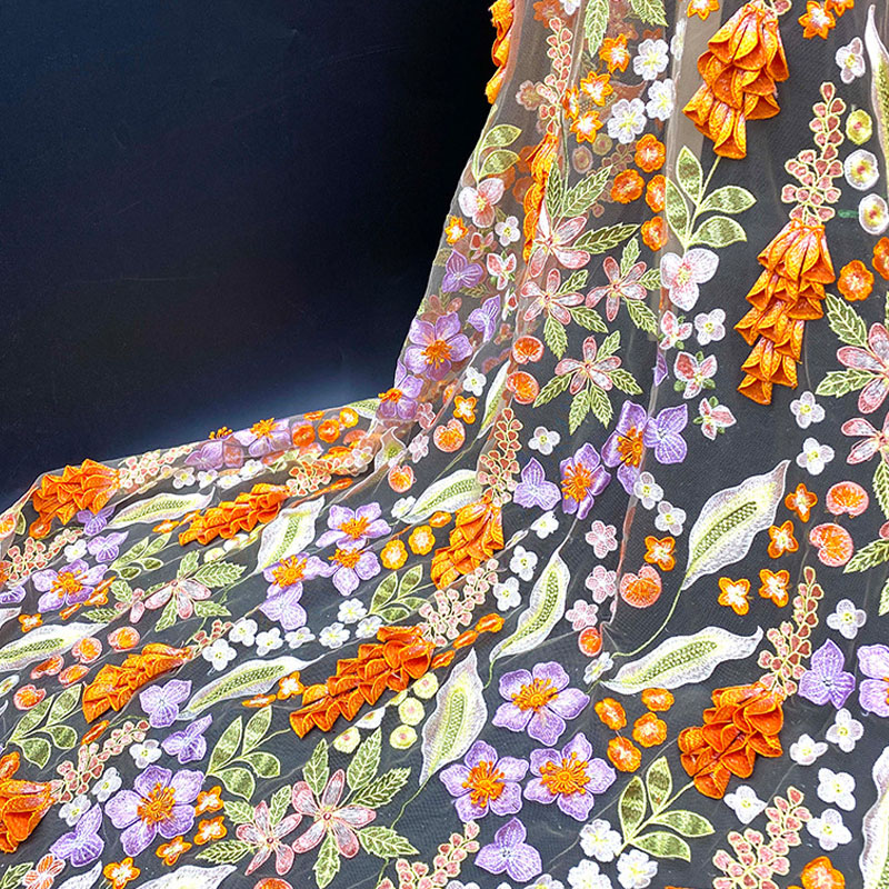 Gaun malam pernikahan kelas at - Embroidery Yellow ulasan dan harga