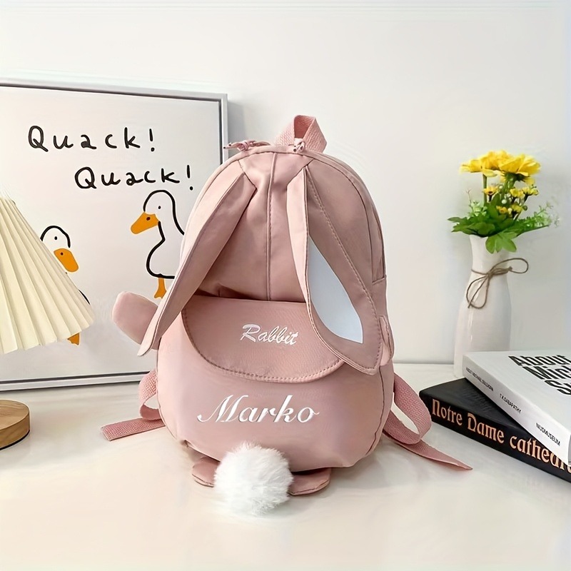 Ransel Kelinci dengan Nama yan - Embroidery Name Designs ulasan dan harga