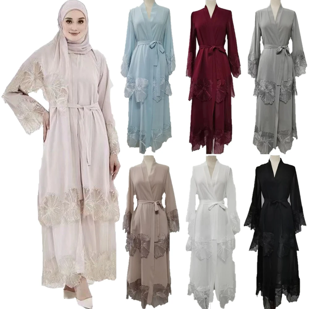 Gaun Maxi Bordir Wanita Muslim - Embroidery Arabic ulasan dan harga