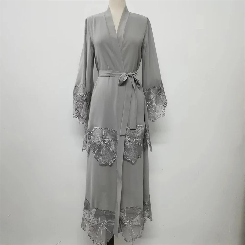 Gaun Maxi Bordir Wanita Muslim - Embroidery Arabic ulasan dan harga