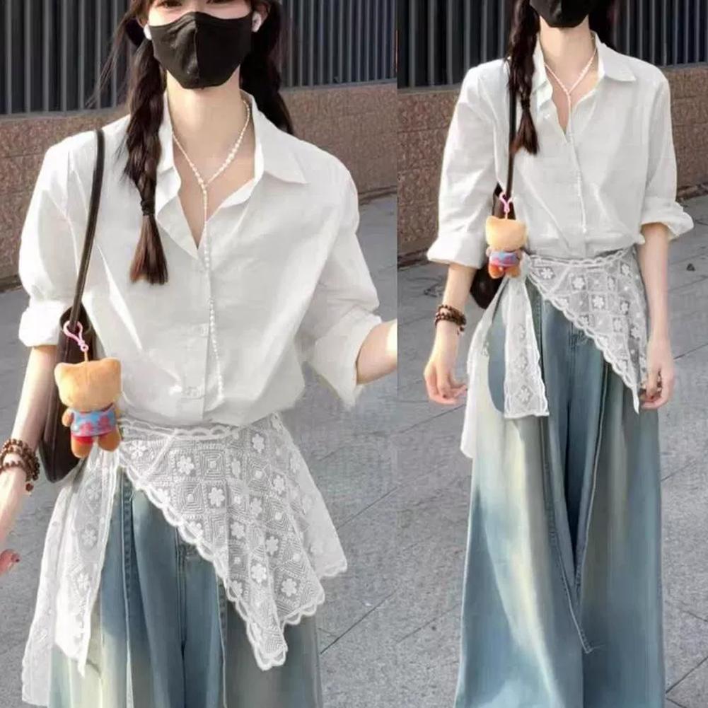 Syal Selendang Renda Prancis u - Embroidery Tshirt ulasan dan harga