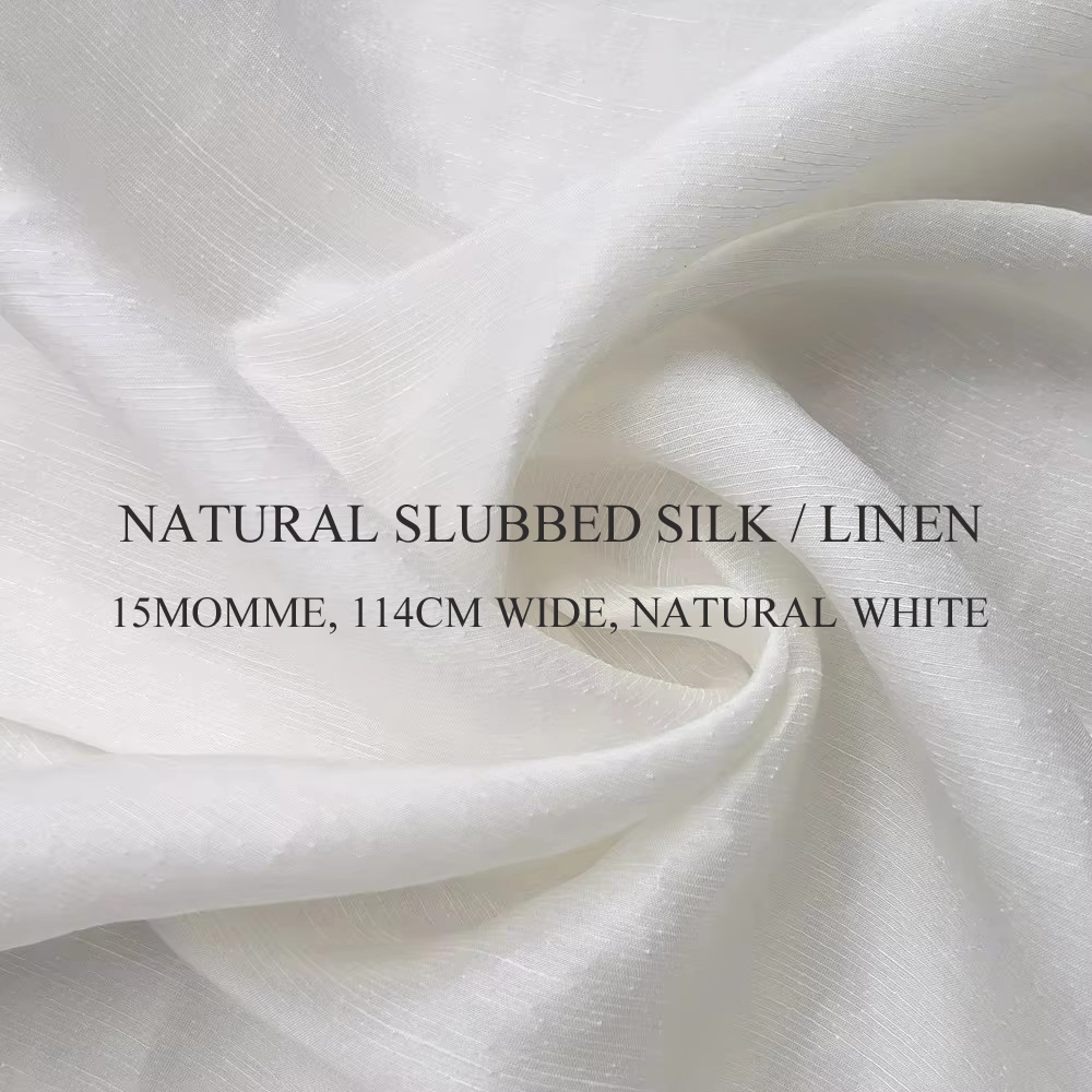 Kain Linen Sutra Mulberry Leba - Linen Fabric Natural ulasan dan harga