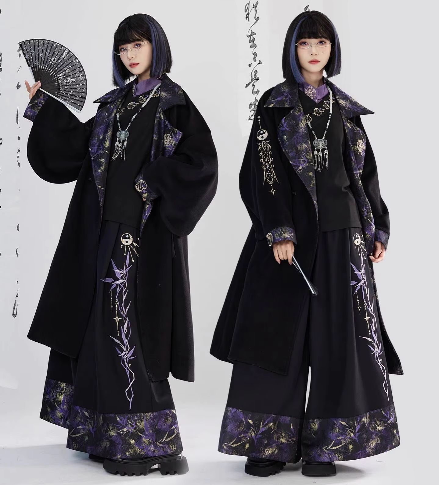 Mantel Kain Wol Emas Tenun Bor - Embroidery Style ulasan dan harga