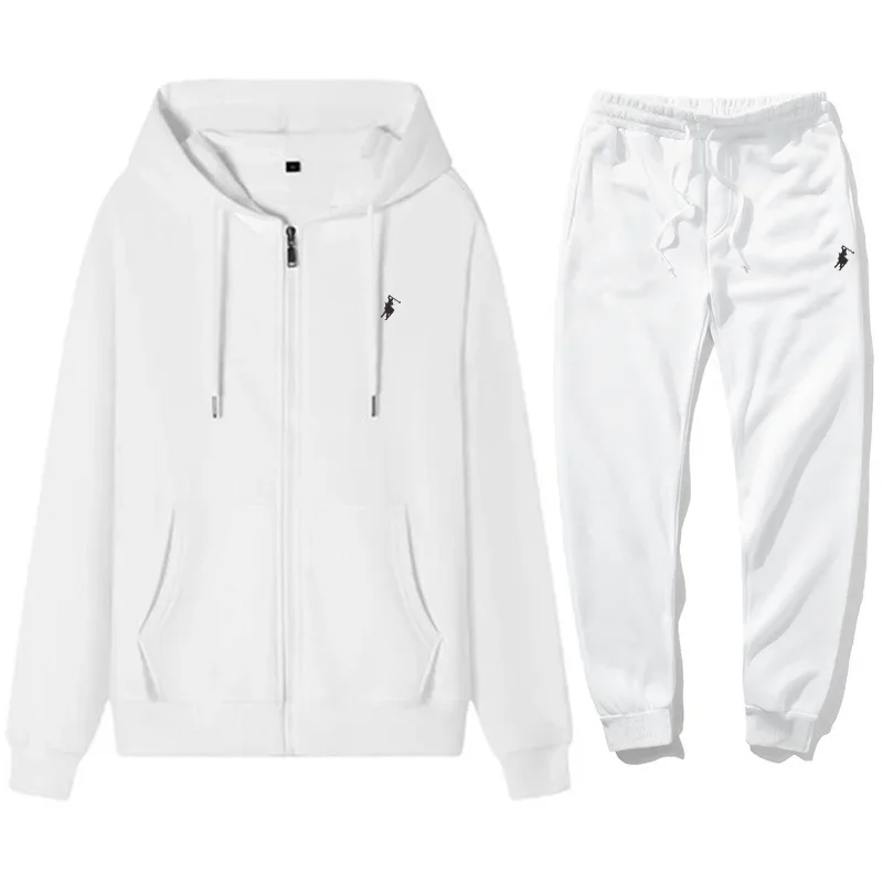 Setelan Hoodie Klasik Pria 202 - Embroidery Style ulasan dan harga