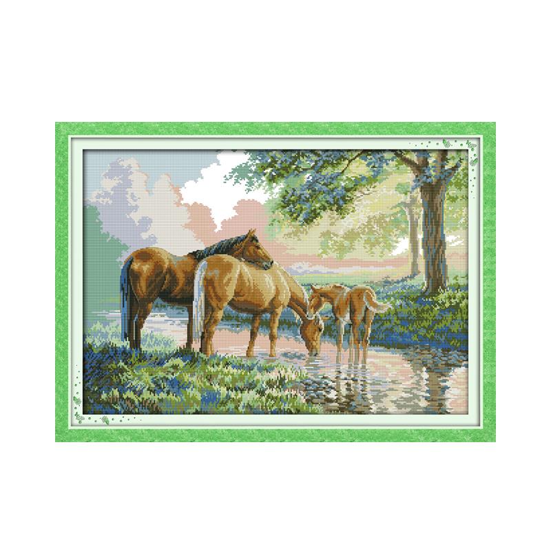 Joy Minggu Cross Stitch Kit Di - Embroidery Tas ulasan dan harga