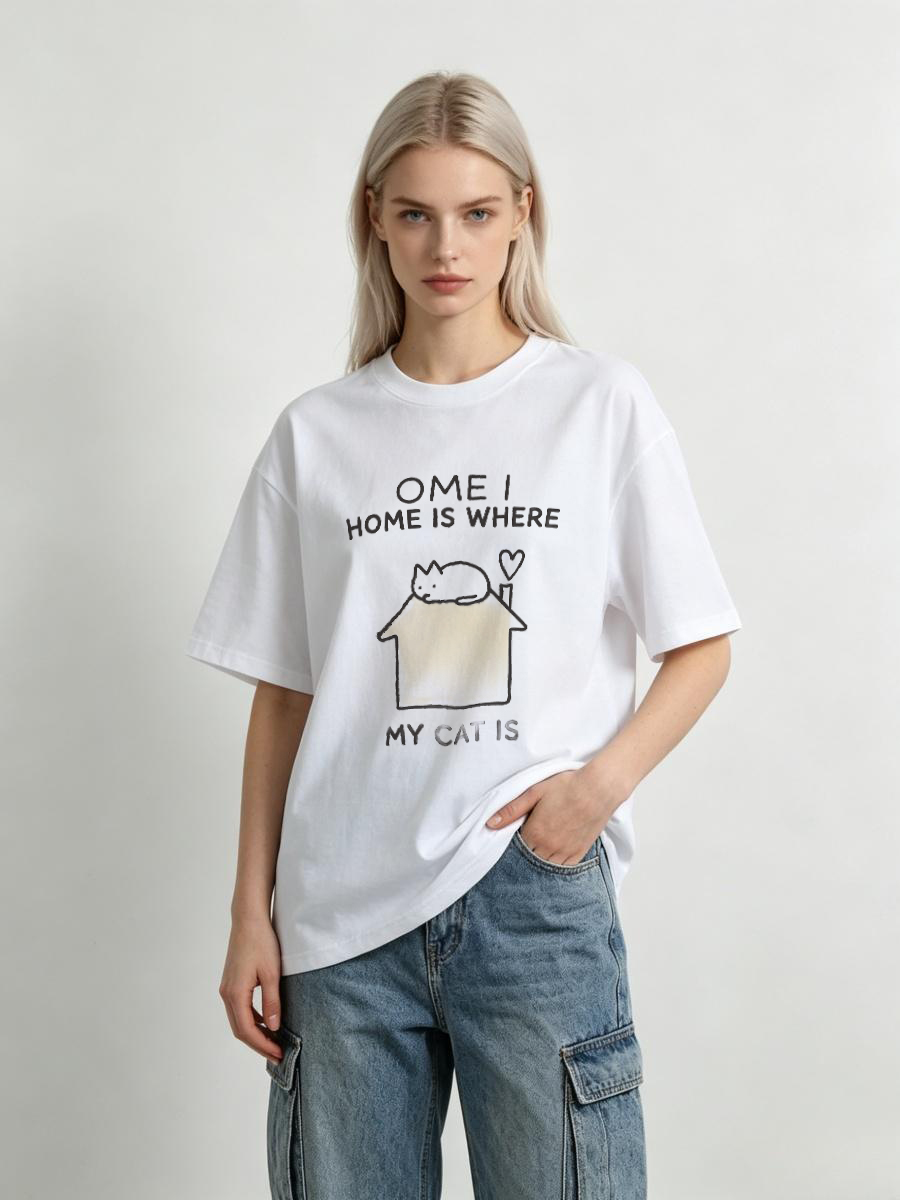 Kaos Dasar Wanita Modal Katun  - Embroidery University ulasan dan harga
