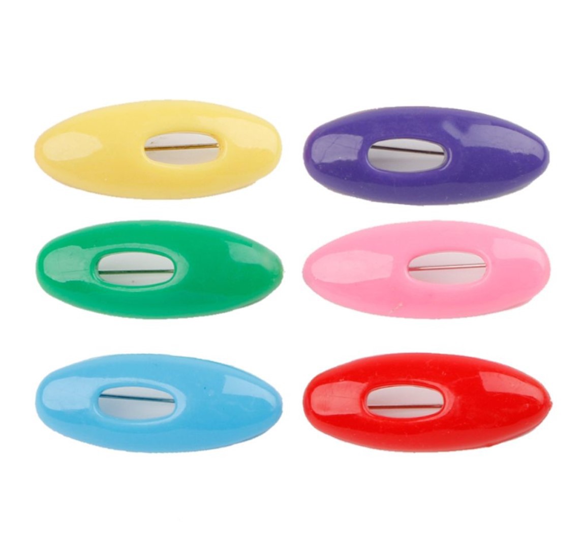 12Pcs plastik bros pengaman Pi - Embroidery Arabic ulasan dan harga
