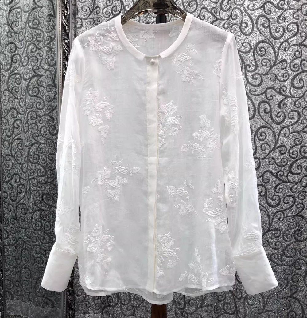 Blus Gaya Fashion Terbaru Berk - Embroidery Yellow ulasan dan harga