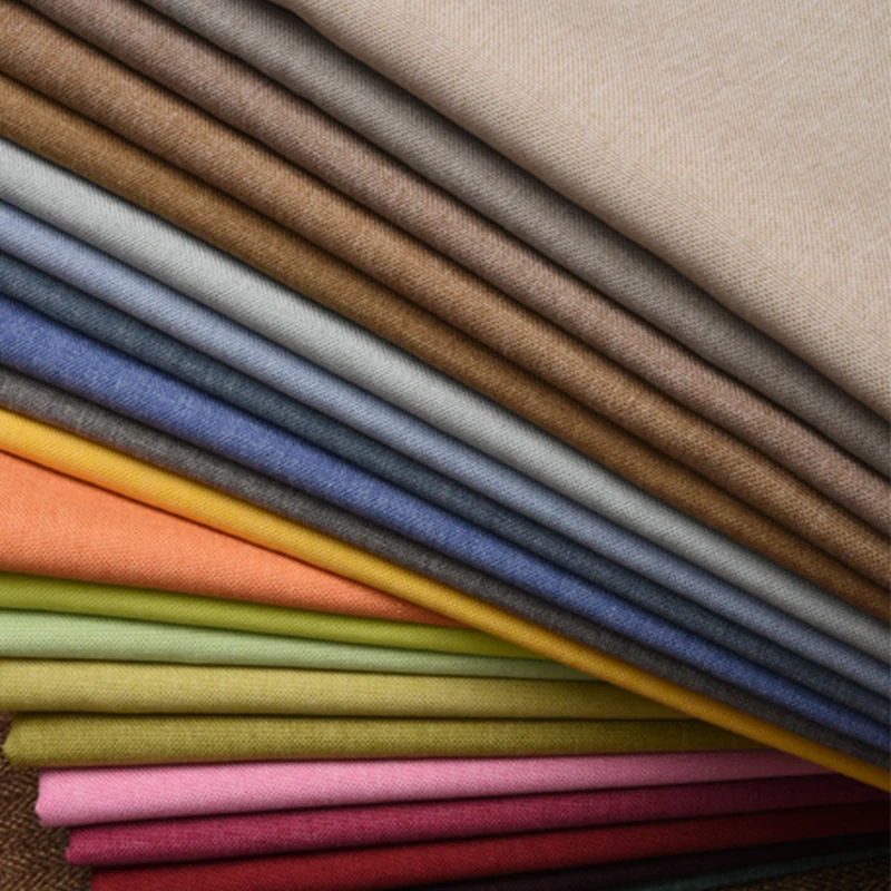 Kain Linen katun tebal meteran - Linen Fabric Natural ulasan dan harga