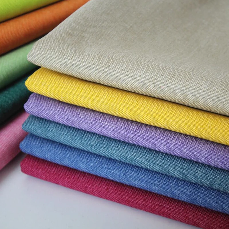 Kain Linen katun tebal meteran - Linen Fabric Natural ulasan dan harga